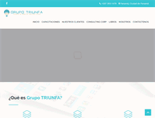 Tablet Screenshot of grupotriunfa.net